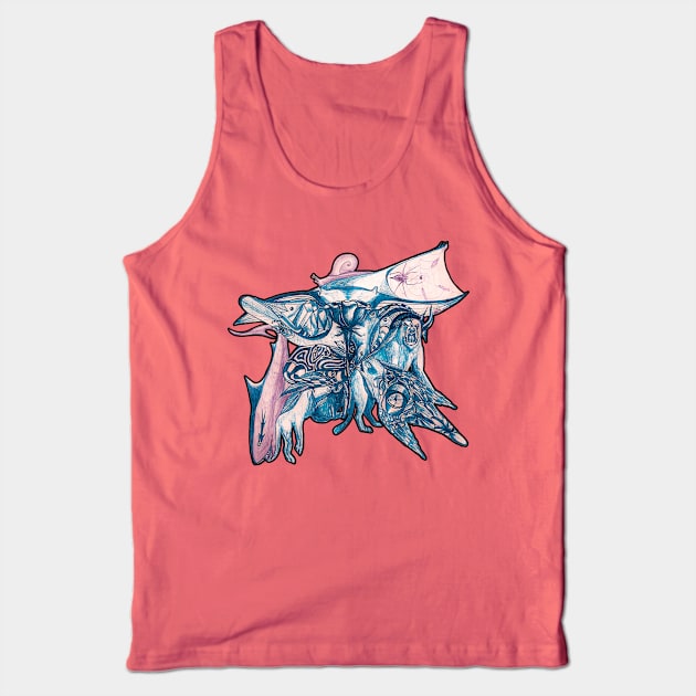 Surreal Future II Tank Top by Danion